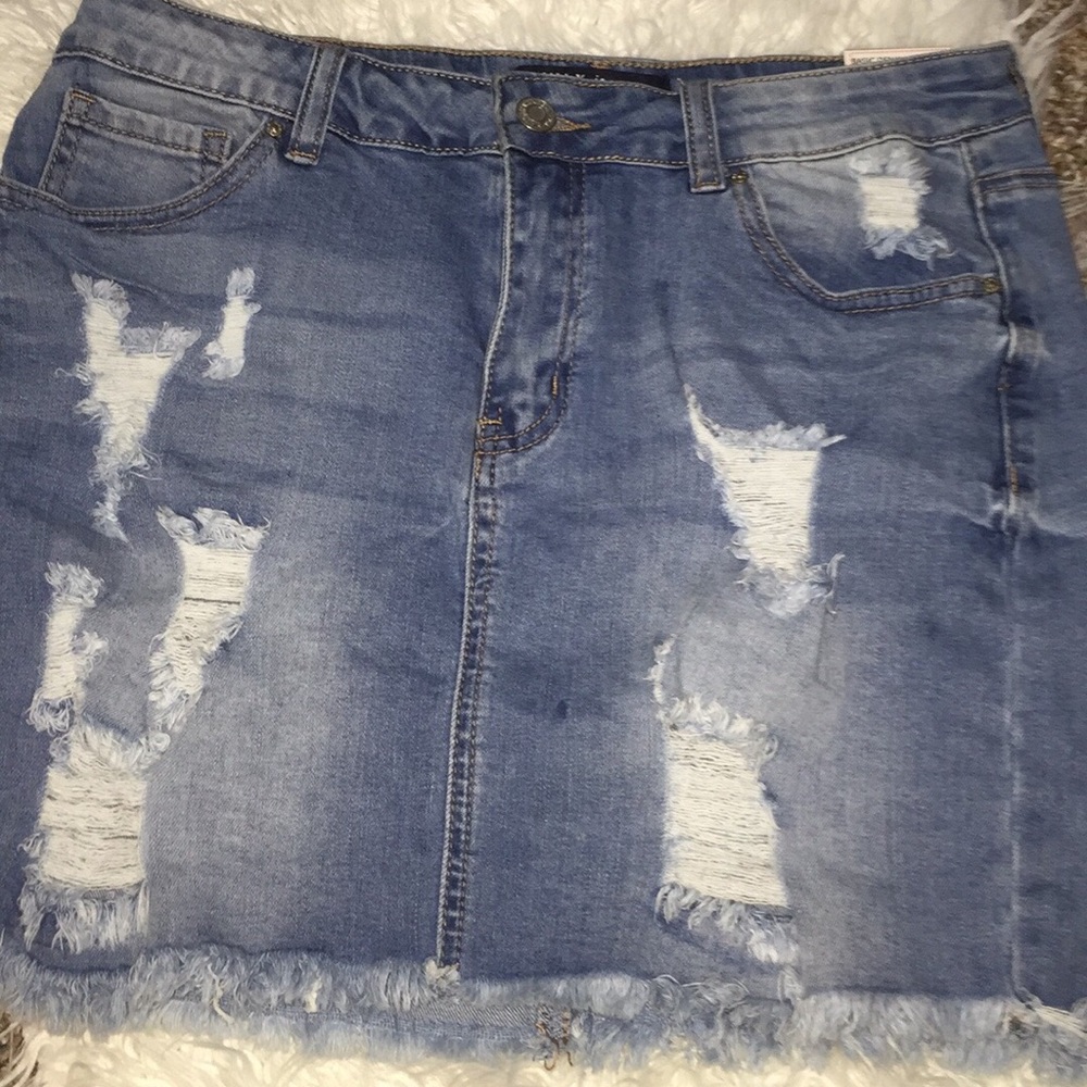 Denim Jean Skirt